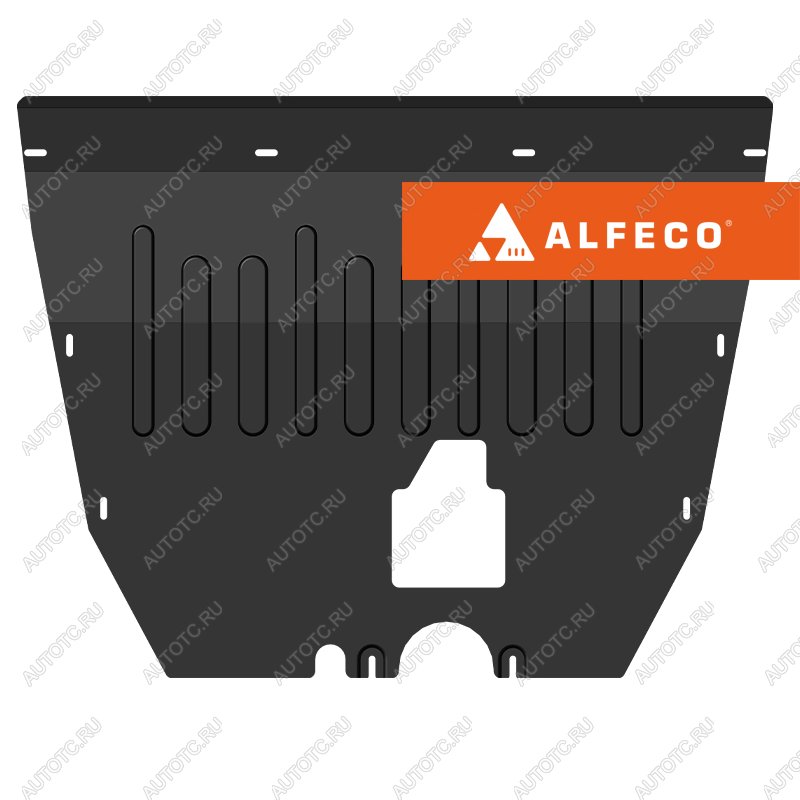 11 449 р. Защита картера и кпп (V-2.0 4WD) ALFECO  GAC GS8 (2023-2025) (алюминий 4 мм)  с доставкой в г. Воронеж