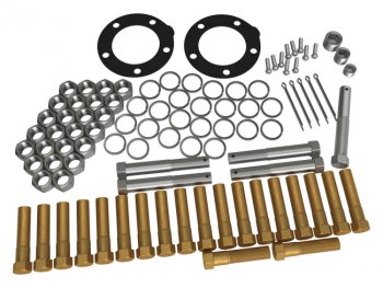 Комплект метизов на 5 кронштейнов БАКОР КамАЗ 5511 (1977-1991)