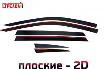 Дефлекторы окон 2D Стрелка11 Geely Monjaro (2022-2025)