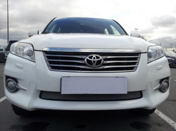 3 079 р. Защита радиатора Стрелка11 Стандарт  Toyota RAV4  XA30 (2010-2013) 5 дв. 2-ой рестайлинг, 5 дв. удлиненный 2-ой рестайлинг (хром)  с доставкой в г. Воронеж. Увеличить фотографию 2