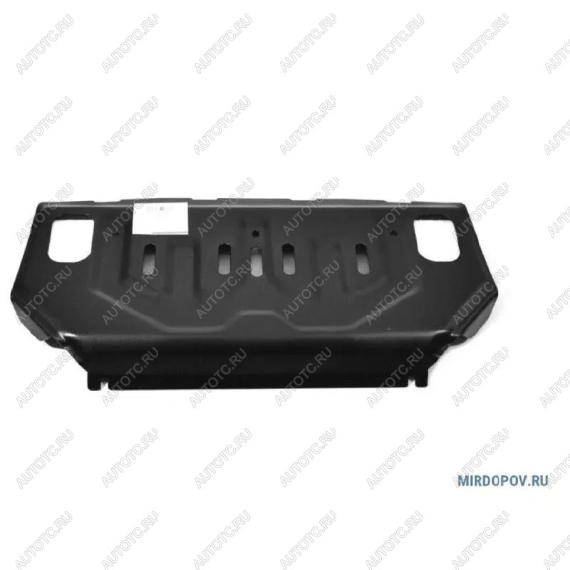 7 549 р. Защита радиатора (V-all) ALFECO  Mitsubishi Pajero ( 4 V90,  4 V80) (2006-2020) дорестайлинг, 1-ый рестайлинг, 3 дв. 1-ый рестайлинг, 2-ой рестайлинг (алюминий)  с доставкой в г. Воронеж