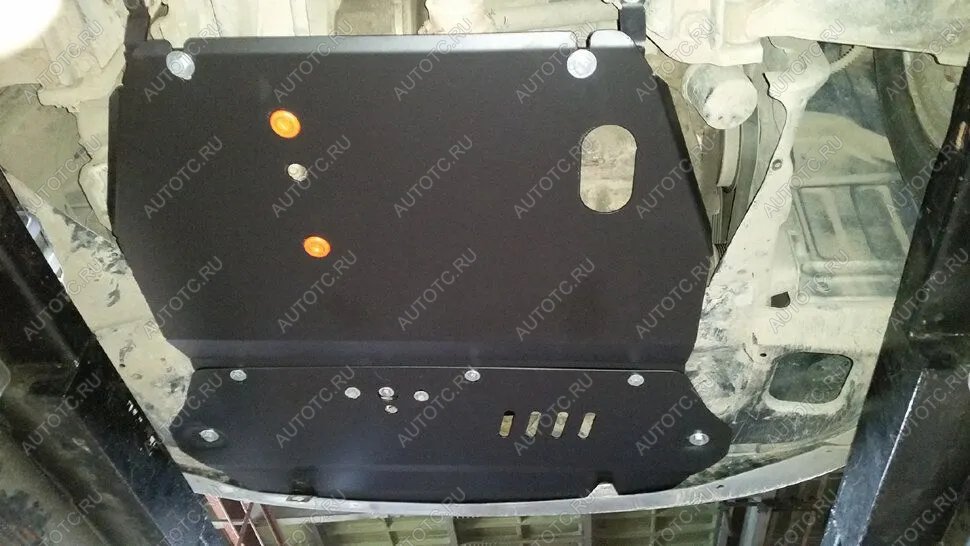 16 849 р. Защита картера и кпп (2 части) (V-2,4;3,0) ALFECO  Mitsubishi Eclipse (1999-2005) (алюминий 4 мм)  с доставкой в г. Воронеж