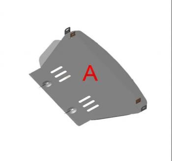 11 249 р. Защита радиатора (установка невозможна без ALF24632st) (V-2.4) ALFECO  Toyota Estima Lucida  XR10,20 (1992-1996) дорестайлинг, 1-ый рестайлинг (алюминий 4 мм)  с доставкой в г. Воронеж. Увеличить фотографию 2