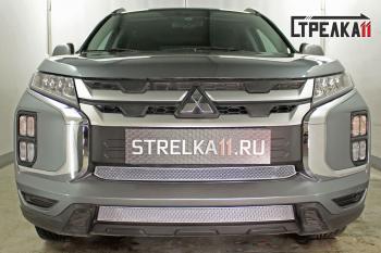 Защита радиатора низ Стрелка11 PREMIUM Mitsubishi ASX 3-ий рестайлинг (2019-2025) ()