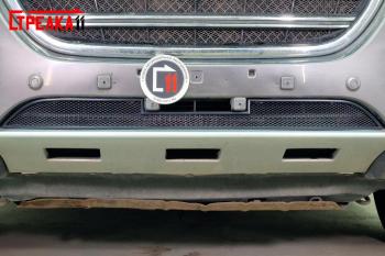 2 359 р. Защита радиатора (низ) Стрелка11 Стандарт  Haval H6 (2013-2020) (хром)  с доставкой в г. Воронеж. Увеличить фотографию 2