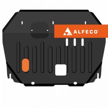 Защита картера и КПП (V-1,6 FWD) ALFECO JAC S3 (2017-2025) рестайлинг (сталь 2 мм)