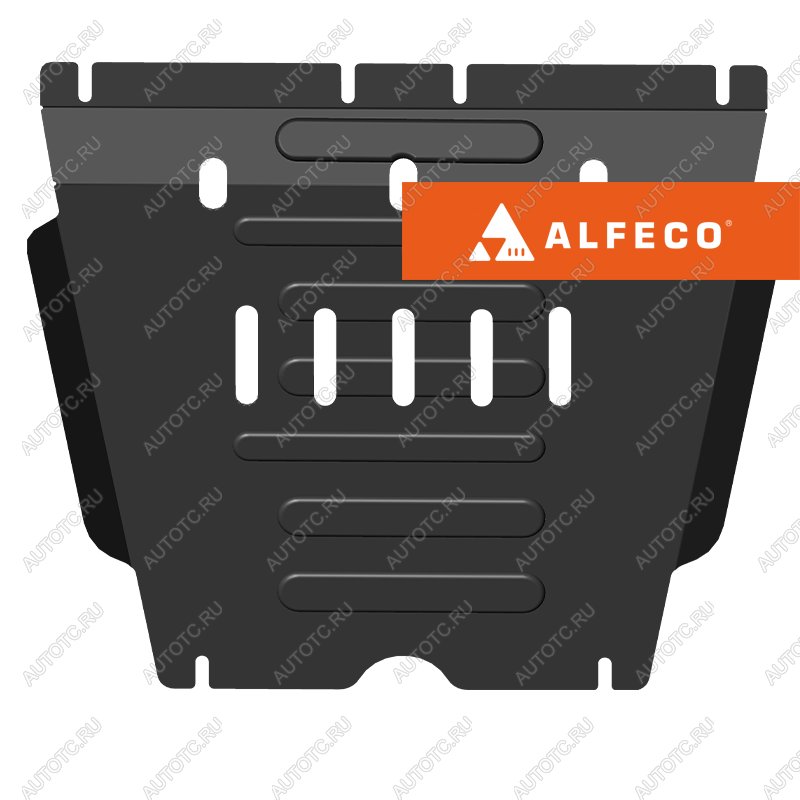 6 849 р. Защита КПП (V-2,0 MT 4WD) ALFECO  JAC T8 (2018-2023) Pickup Double Cab (алюминий )  с доставкой в г. Воронеж