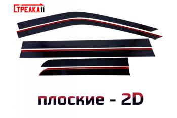 Дефлекторы окон 2D Стрелка11 Haval H9 (2024-2025)