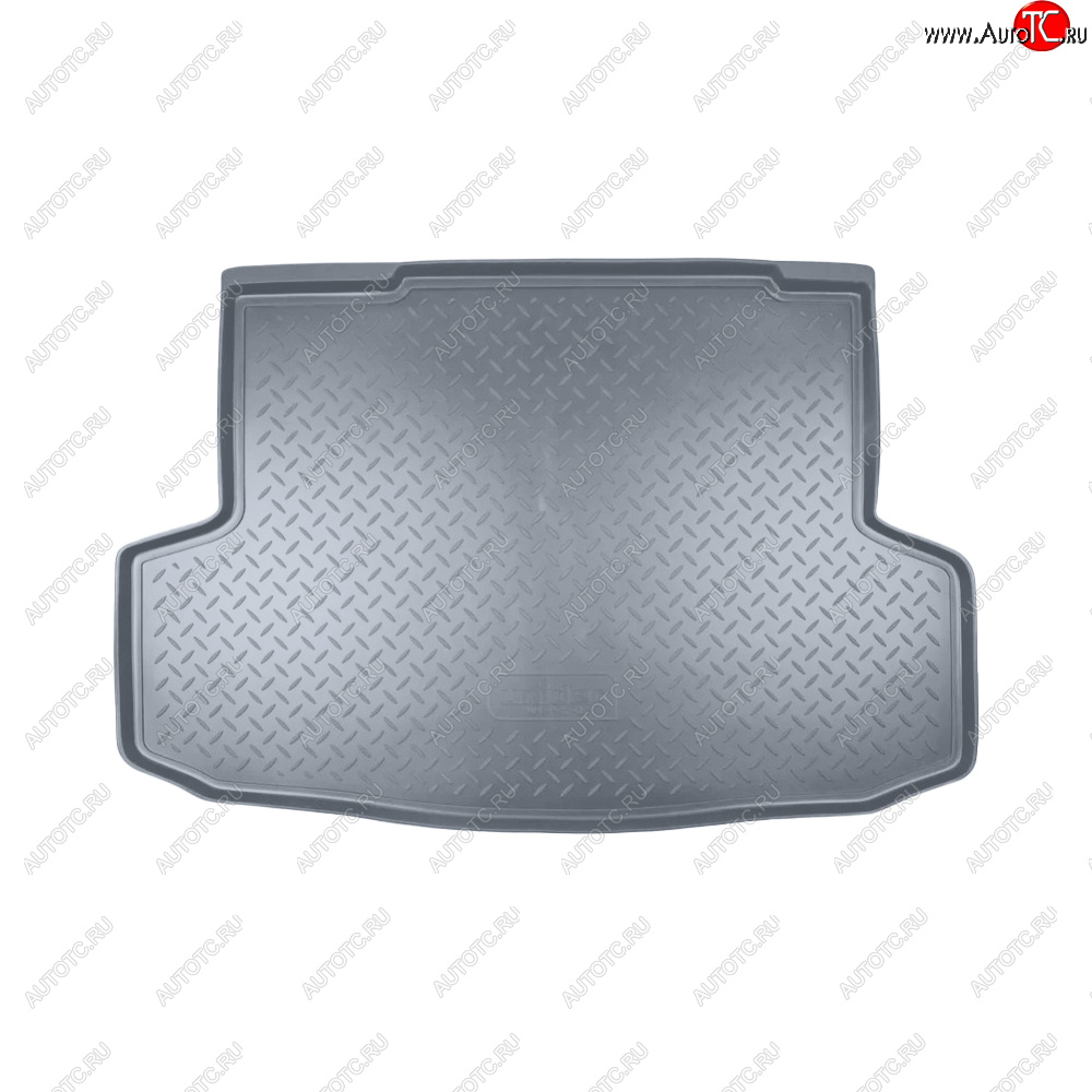 1 969 р. Коврик багажника Norplast Unidec  Chevrolet Aveo ( T200,  T250) (2002-2011), Ravon Nexia R3 (2016-2020) (Цвет: серый)  с доставкой в г. Воронеж