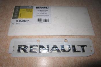 919 р. Эмблема багажника (надпись) RENAULT Renault Logan 1 дорестайлинг (2004-2010)  с доставкой в г. Воронеж. Увеличить фотографию 2