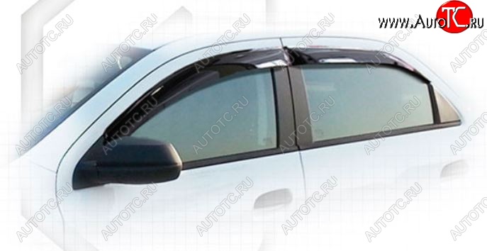 2 099 р. Дефлектора окон CA-Plastic Renault Arkana (2019-2025) (Classic полупрозрачный, Без хром.молдинга)  с доставкой в г. Воронеж