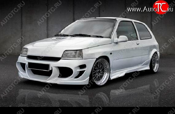 22 899 р. Передний бампер EVO Renault Clio B57 дорестайлинг, хэтчбэк 5 дв. (1990-1994)  с доставкой в г. Воронеж