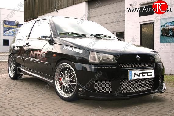 22 899 р. Передний бампер NTC Renault Clio B57 дорестайлинг, хэтчбэк 5 дв. (1990-1994)  с доставкой в г. Воронеж