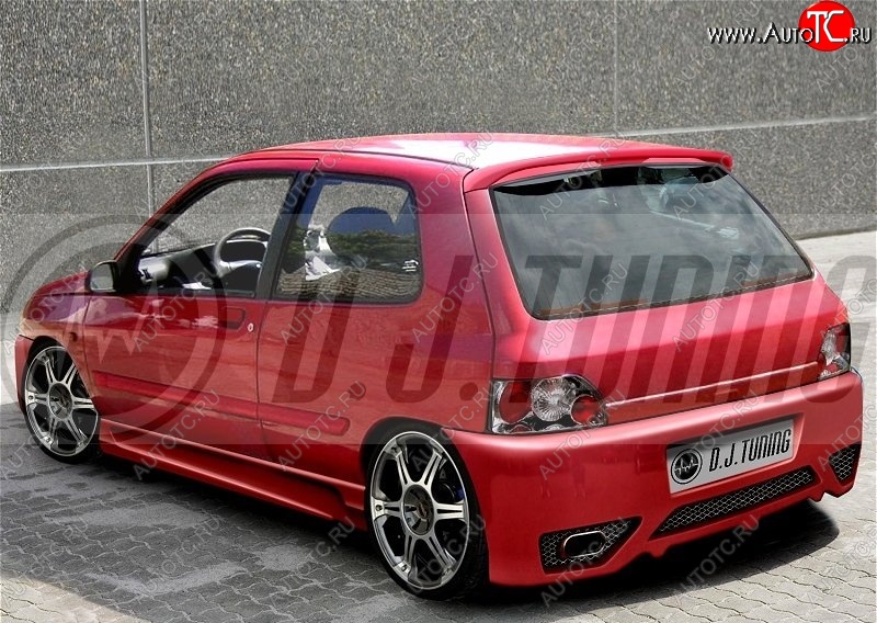 25 699 р. Задний бампер D.J. Renault Clio B57 дорестайлинг, хэтчбэк 5 дв. (1990-1994)  с доставкой в г. Воронеж