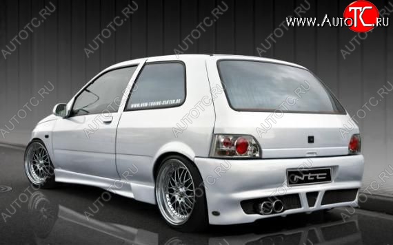 25 699 р. Задний бампер NTC Renault Clio B57 дорестайлинг, хэтчбэк 5 дв. (1990-1994)  с доставкой в г. Воронеж
