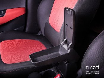 6 849 р. Подлокотник Armster S Renault Clio BH98 дорестайлинг, хэтчбэк 5 дв. (2012-2016)  с доставкой в г. Воронеж. Увеличить фотографию 2