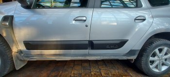 4 379 р. Накладки дверей Petroil Tuning  Renault Duster  HM (2021-2024) рестайлинг (Текстурная поверхность (шагрень))  с доставкой в г. Воронеж. Увеличить фотографию 2