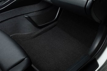 5 449 р. Коврики в салон SEINTEX 3D ВОРС (комплект) Renault Duster HM рестайлинг (2021-2024) (Цвет: черный)  с доставкой в г. Воронеж. Увеличить фотографию 2