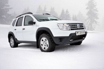 6 099 р. Комплект накладок на колёсные арки Petroil Tuning  Renault Duster  HS (2015-2021) рестайлинг (Текстурная поверхность)  с доставкой в г. Воронеж. Увеличить фотографию 3