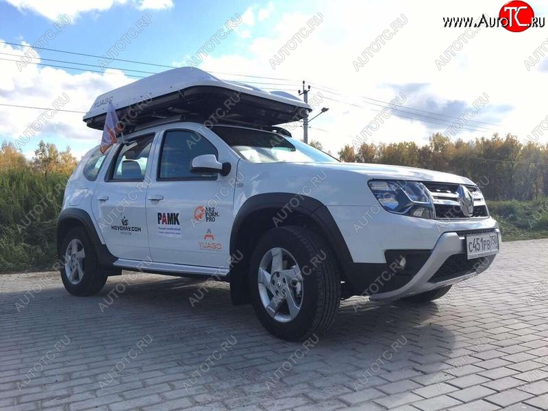 7 649 р. Накладки на колесные арки Артформ Renault Duster HS рестайлинг (2015-2021)  с доставкой в г. Воронеж