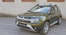 1 239 р. Защитная сетка решетки радиатора РА Renault Duster HS рестайлинг (2015-2021)  с доставкой в г. Воронеж. Увеличить фотографию 3