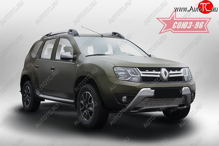5 669 р. Декоративный элемент воздухозаборника Souz-96 (d10) Renault Duster HS рестайлинг (2015-2021)  с доставкой в г. Воронеж