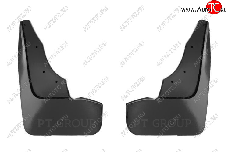 1 809 р. Брызговики Duster-Guard ПЕРЕДНИЕ широкие (2 шт.) RENAULT Duster 2012-2020  Renault Duster HS рестайлинг (2015-2021) (Передние)  с доставкой в г. Воронеж