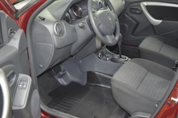 2 049 р. Тоннельные накладки на ковролин сало Kart RS Renault Duster HS рестайлинг (2015-2021) (без покрытия)  с доставкой в г. Воронеж. Увеличить фотографию 6