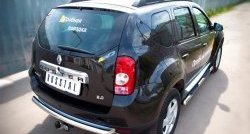 13 549 р. Одинарная защита заднего бампера из трубы диаметром 63 мм (4x4) SLITKOFF  Renault Duster  HS (2010-2015) дорестайлинг  с доставкой в г. Воронеж. Увеличить фотографию 4