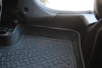 1 459 р. Накладки на ковролин АртФорм Renault Duster HS рестайлинг (2015-2021) (Задние)  с доставкой в г. Воронеж. Увеличить фотографию 2