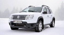 6 099 р. Комплект накладок на колёсные арки Petroil Tuning  Renault Duster  HS (2010-2015) дорестайлинг (Текстурная поверхность)  с доставкой в г. Воронеж. Увеличить фотографию 2