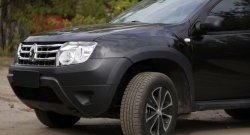 Накладки арок RA (комплект) Renault Duster HS дорестайлинг (2010-2015) (Поверхность шагрень)