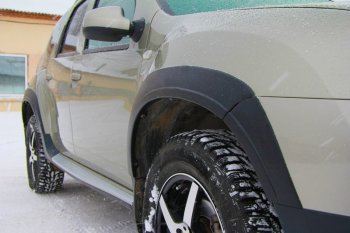 7 649 р. Накладки на колесные арки Артформ Renault Duster HS дорестайлинг (2010-2015)  с доставкой в г. Воронеж. Увеличить фотографию 3