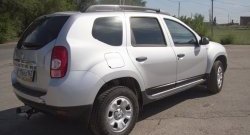4 069 р. Накладки на двери Petroil Tuning Renault Duster HS дорестайлинг (2010-2015) (Тисненый пластик)  с доставкой в г. Воронеж. Увеличить фотографию 2