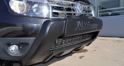 8 549 р. Накладка-кенгурятник Kart RS Renault Duster HS дорестайлинг (2010-2015) (Неокрашенная)  с доставкой в г. Воронеж. Увеличить фотографию 5