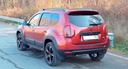 1 249 р. Накладка защитная на верх заднего бампера Kart RS DL  Renault Duster  HS (2010-2015) дорестайлинг  с доставкой в г. Воронеж. Увеличить фотографию 1