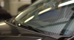 2 679 р. Обтекатель дворников на автомобиль Petroil Tuning  Renault Duster  HS (2010-2015) дорестайлинг (Текстурная поверхность)  с доставкой в г. Воронеж. Увеличить фотографию 2