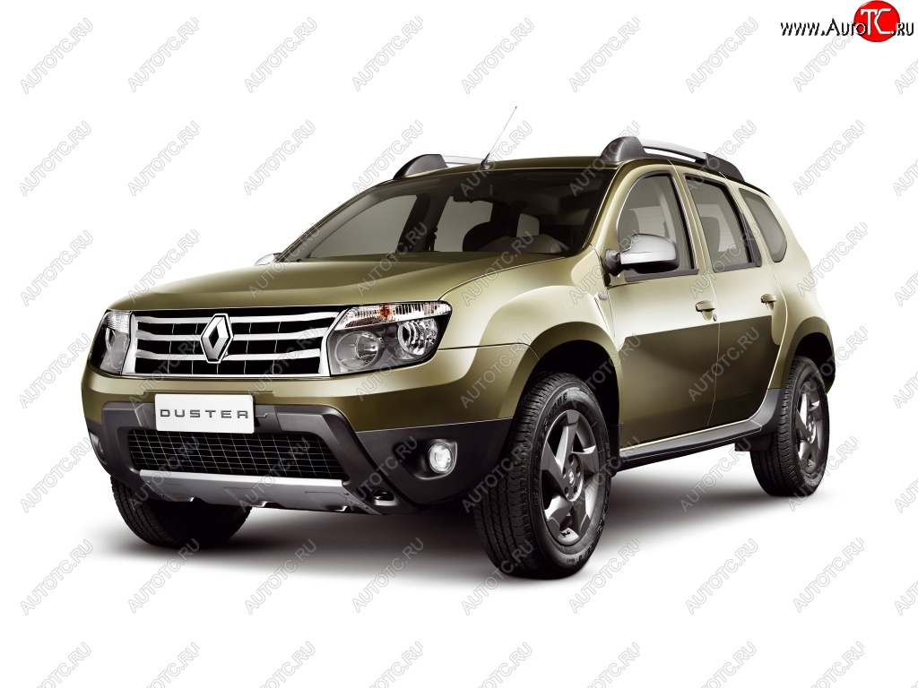 5 999 р. Передний бампер Стандартный (с отверстиями под ПТФ) Renault Duster HS дорестайлинг (2010-2015) (Неокрашенный)  с доставкой в г. Воронеж