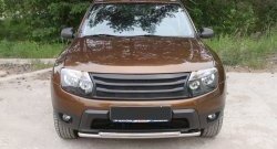 5 399 р. Решётка радиатора RA  Renault Duster  HS (2010-2021) дорестайлинг, рестайлинг (Неокрашенная)  с доставкой в г. Воронеж. Увеличить фотографию 3