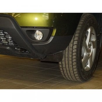 829 р. Брызговики переднего бампера Дастер гард Renault Duster HS рестайлинг (2015-2021)  с доставкой в г. Воронеж. Увеличить фотографию 2