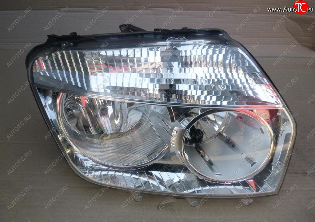 2 849 р. Фара BRIGHTROAD (под эл. корректор, хром, правая) Renault Duster HS дорестайлинг (2010-2015)  с доставкой в г. Воронеж