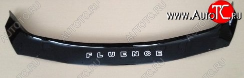 1 049 р. Дефлектор капота Russtal Renault Fluence дорестайлинг (2010-2012)  с доставкой в г. Воронеж
