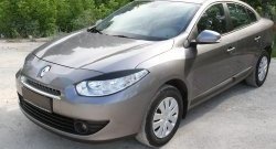 1 279 р. Реснички RA на фары дорестайлинг Renault Fluence дорестайлинг (2010-2012) (Неокрашенные)  с доставкой в г. Воронеж. Увеличить фотографию 1