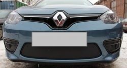 1 469 р. Сетка на бампер Russtal (черная) Renault Fluence дорестайлинг (2010-2012)  с доставкой в г. Воронеж. Увеличить фотографию 3