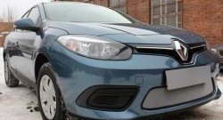 1 539 р. Сетка на бампер Russtal (хром) Renault Fluence дорестайлинг (2010-2012)  с доставкой в г. Воронеж. Увеличить фотографию 3