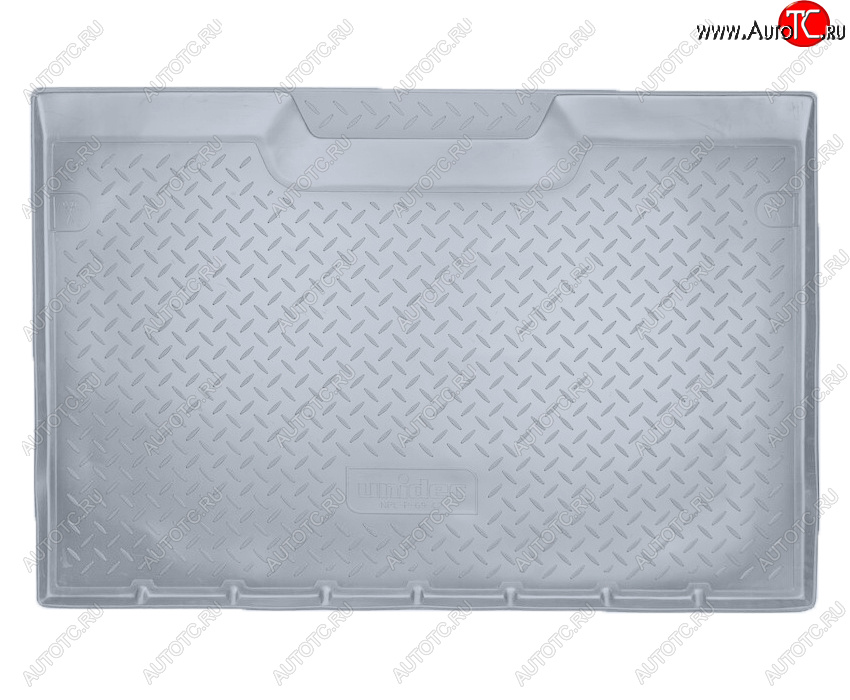 2 189 р. Коврик багажника Norplast Unidec  Renault Kangoo  KW0 (2008-2016) дорестайлинг, рестайлинг (Цвет: серый)  с доставкой в г. Воронеж