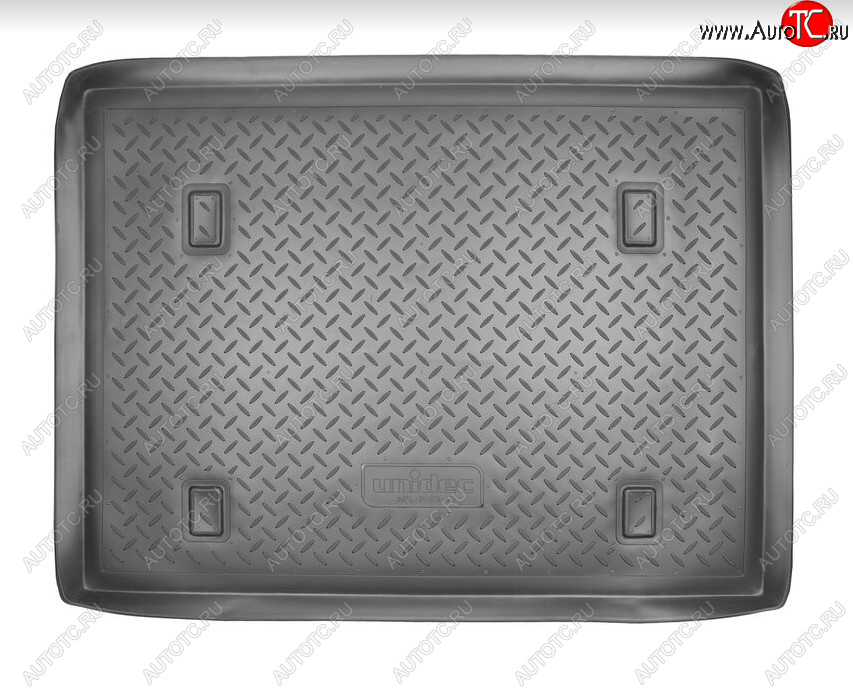 1 779 р. Коврик в багажник Norplast Unidec  Renault Kangoo  KC (1997-2007) 1- дорестайлинг, рестайлинг (Цвет: черный)  с доставкой в г. Воронеж