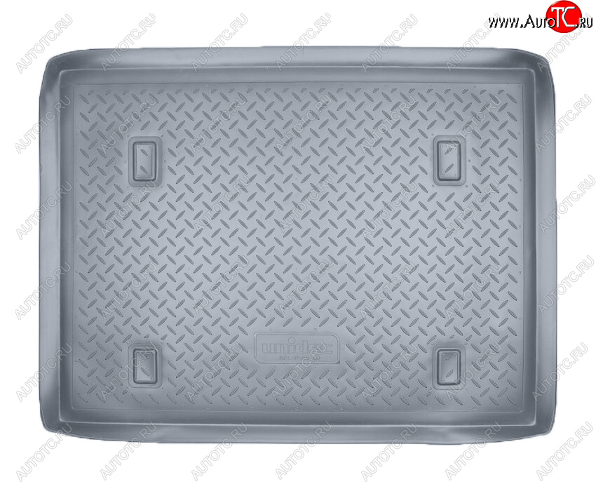 2 189 р. Коврик багажника Norplast Unidec  Renault Kangoo  KC (1997-2007) 1- дорестайлинг, рестайлинг (Цвет: серый)  с доставкой в г. Воронеж