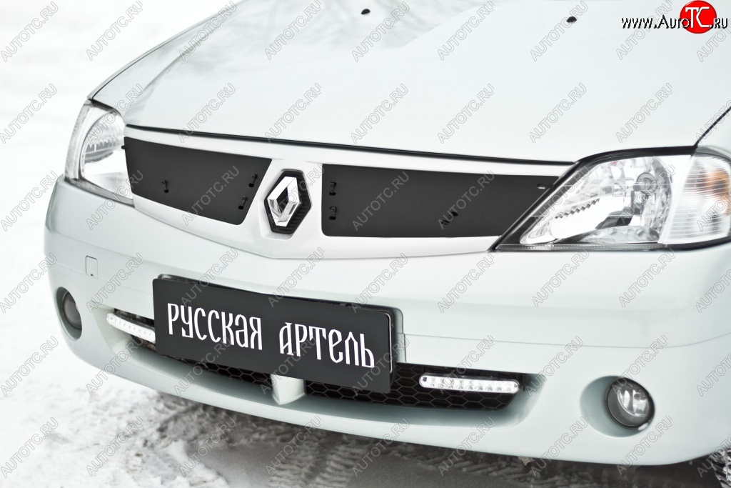 879 р. Зимняя заглушка решетки радиатора РА  Renault Logan  1 (2004-2010) дорестайлинг  с доставкой в г. Воронеж