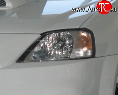 512 р. Прозрачная защита передних фар Novline Renault Logan 1 дорестайлинг (2004-2010)  с доставкой в г. Воронеж